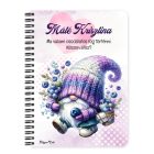 Személyre szabható - Kalandor Áfonyás manó mintás A6-os füzet