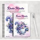 Személyre szabható - Tündéri Áfonyás manó mintás A6-os füzet