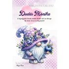 Személyre szabható - Tündéri Áfonyás manó mintás A6-os füzet