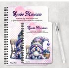 Személyre szabható - Édes Áfonyás manó mintás A6-os füzet