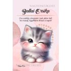 Személyre szabható - Kacsintós tündéri cica mintás A6-os füzet