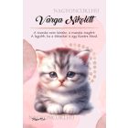 Személyre szabható - Szürke pici cica mintás A6-os füzet