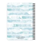 Személyre szabható - Csónakos horgász manó mintás A6-os füzet