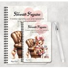 Személyre szabható - Aranyos Körmös manólány mintás A6-os füzet