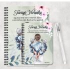 Személyre szabható - Anya és Kicsi Fiai mintás A6-os füzet