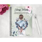 Személyre szabható - Anya és Kicsi Fiai mintás A6-os füzet