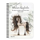 Személyre szabható - Bájos furi lovas mintás füzet