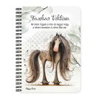Személyre szabható - Furi, de cuki lovas mintás A6-os füzet