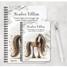 Személyre szabható - Furi, de cuki lovas mintás A6-os füzet