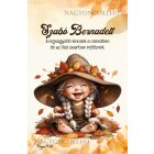 Személyre szabható - Tündéri őszi manó lány mintás A6-os füzet