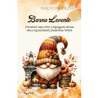 Személyre szabható - Kandallós őszi manó mintás A6-os füzet