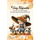 Személyre szabható - Őszi manó lány és a mókusok mintás A6-os füzet