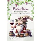 Személyre szabható - Cuki szüreti borász manó mintás A6-os füzet