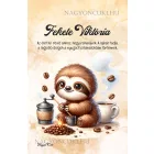 Személyre szabható - Kávés lajhár és frissen pörkölt kávé mintás A6-os füzet
