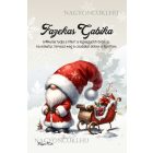 Személyre szabható - Karácsonyi manó és a szánkó mintás A6-os füzet