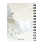 Személyre szabható - Forró csokis karácsonyi manók mintás A6-os füzet