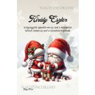 Személyre szabható - Ajándékozó karácsonyi manók mintás A6-os füzet