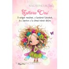 Személyre szabható - Bájos virág tündér pillangóval mintás A6-os füzet