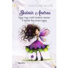 Személyre szabható - Kedves ibolya virágos tündér mintás A6-os füzet