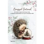 Személyre szabható - Cuki téli süni és a hógömb mintás A6-os füzet