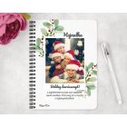 Saját fotós, személyre szabható - Karácsony mintás füzet