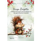 Személyre szabható - Cuki karácsonyi mókus és az égősor mintás A6-os füzet