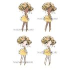 Személyre szabható - Szőke hajú Csini Kos lány mintás füzet