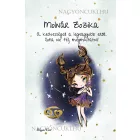 Személyre szabható - Barna hajú Csini Rák lány mintás A6-os füzet