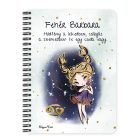 Személyre szabható - Szőke hajú Csini Rák lány mintás füzet