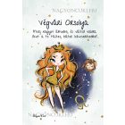 Személyre szabható - Vörös hajú Csini Oroszlán lány mintás A6-os füzet