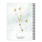 Személyre szabható - Szőke hajú Csini Bika lány mintás füzet