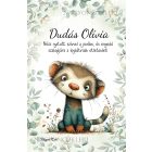 Személyre szabható - Játékos felfedező, a vadászgörény mintás A6-os füzet