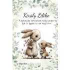 Személyre szabható - Anya és a kicsi nyuszikája mintás A6-os füzet