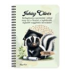 Személyre szabható - 2026 Ballagás - Borz mintás füzet