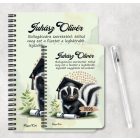 Személyre szabható - 2026 Ballagás - Borz mintás füzet