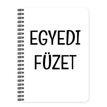 Egyedi A6-os füzet - kérd a képeddel