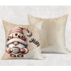 Névvel kérhető kávés manó - Előbb a kávét mintás párna