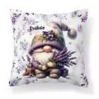 Névvel kérhető - Cuki Levendulás manó mintás párna
