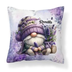   Névvel kérhető - Tündéri Levendulás manó mintás párna