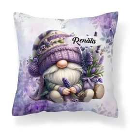   Névvel kérhető - Tündéri Levendulás manó mintás párna