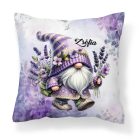 Névvel kérhető - Kalandor Levendulás manó mintás párna