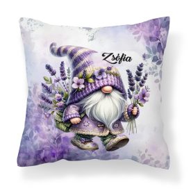   Névvel kérhető - Kalandor Levendulás manó mintás párna
