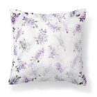 Névvel kérhető - Kalapos levendulás manólány mintás párna