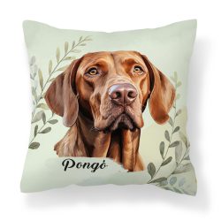 Névvel kérhető - Magyar vizsla portré mintás párna