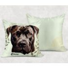 Névvel kérhető - Cane Corso portré mintás párna