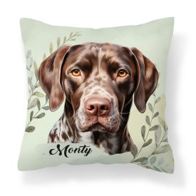   Névvel kérhető - Német rövidszőrű vizsla portré mintás párna