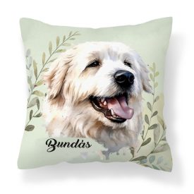   Névvel kérhető - Tátrai juhászkutya portré mintás párna