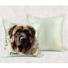 Névvel kérhető - Kaukázusi juhászkutya portré mintás párna