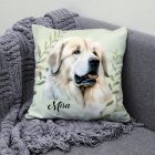 Névvel kérhető - Pireneusi hegyikutya portré mintás párna