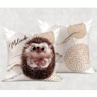 Kérd a neveddel - Cuki süni mintás párna